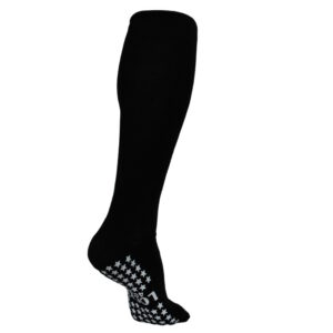 Stödstrumpan STÖD, med antihalkfunktion, svart