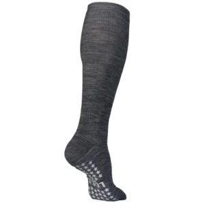 Stödstrumpan STÖD, med antihalkfunktion, grå