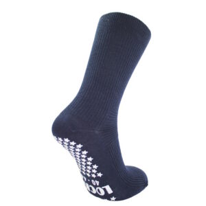 Ankelsockan "VID" med antihalkfunktion, marin